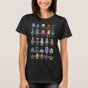 ロボット収集科学技術ロボット Tシャツ