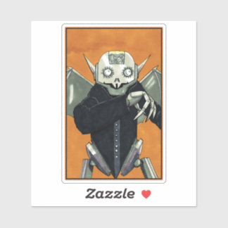 ロボット吸血鬼ドラキュラ シール