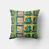 ロボット喜劇的な芸術の装飾用クッション クッション (裏面)