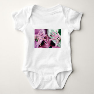 ロボット女性 ベビーボディスーツ