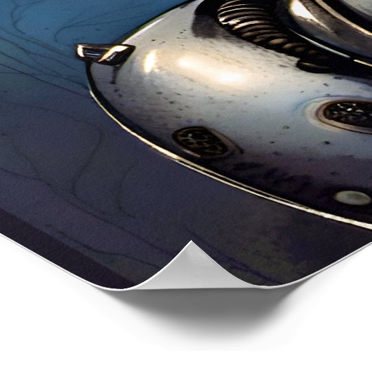 ロボット女性II ポスター (角)