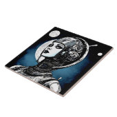 ロボット女性VI タイル (側面)