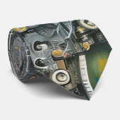 ロボット好きなギーク向けのテクノロジーマシン ネクタイ (ロール)