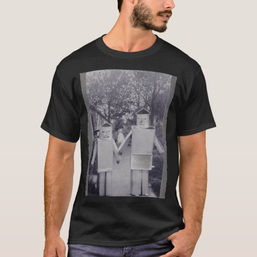 ロボット姿勢 Tシャツ (正面)