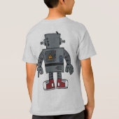 ロボット子供 Tシャツ (裏面)