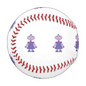 ロボット少女の漫画 野球ボール (正面左)