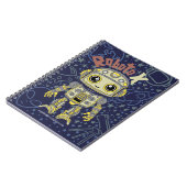 ロボット少年スパイラル写真ノート ノートブック (左側)