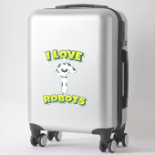 ロボット工学が大好き シール (スーツケース)