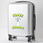 ロボット工学が大好き シール (スーツケース)