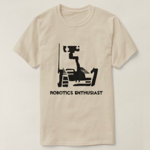 ロボット工学の熱狂者のティー Tシャツ