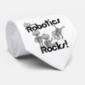 ロボット工学の石 ネクタイ (ロール)