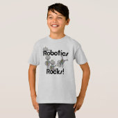 ロボット工学の石 Tシャツ (正面フル)