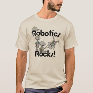 ロボット工学の石 Tシャツ