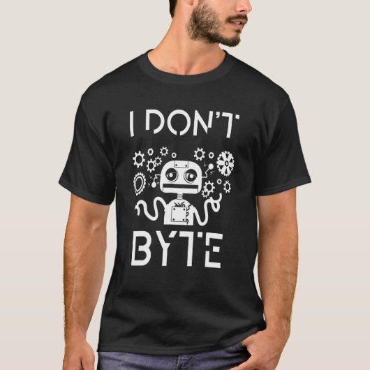 ロボット工学エンジニアAi Technology Cyborg Mach Tシャツ (正面)