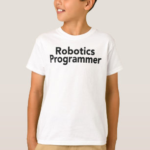 ロボット工学プログラマ Tシャツ