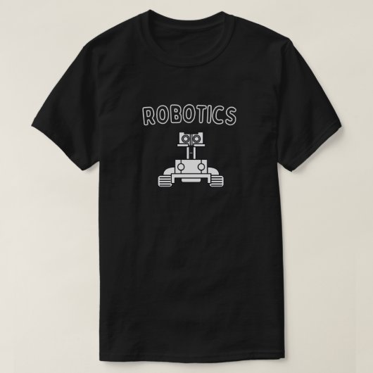 ロボット工学1 Tシャツ (デザイン正面)