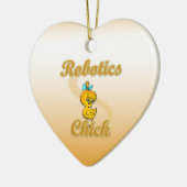 ロボット工学 セラミックオーナメント (左)