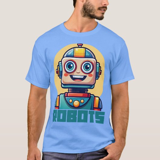 ロボット工学 Tシャツ (正面)