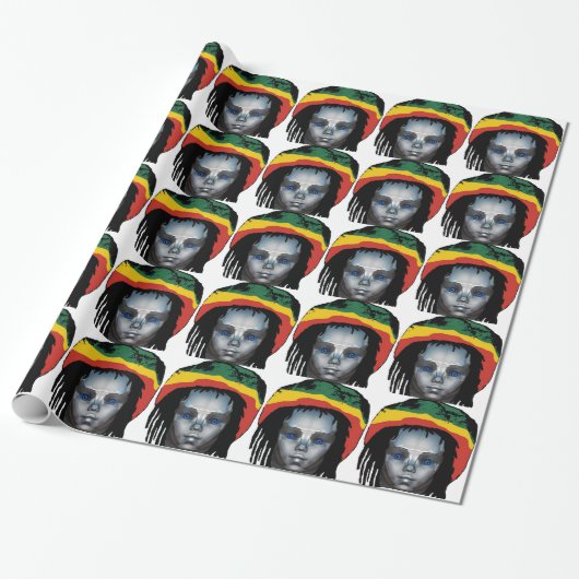ロボット工学Rastafarian ラッピングペーパー (アンロールド)