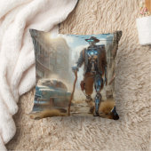 ロボット幽霊町 クッション (ブランケット)