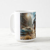 ロボット幽霊町 コーヒーマグカップ (正面左)