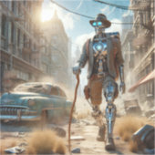 ロボット幽霊町 シール (正面)