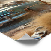 ロボット幽霊町 ポスター (角)