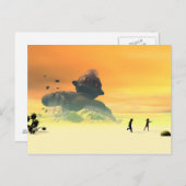 ロボット復活葉書 ポストカード (正面/裏面)