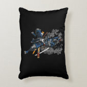 ロボット忍者サムライウォリアー武術アーツ アクセントクッション (正面(垂直))