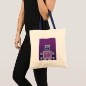 ロボット愛 トートバッグ (正面(商品))