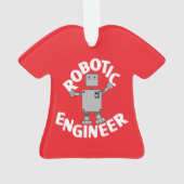ロボット技術者ロボット オーナメント (裏面)