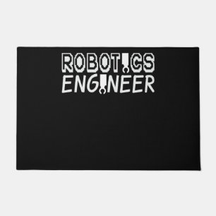 ロボット技術者Roboter Engingering ドアマット