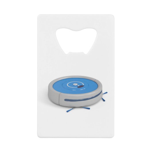ロボット掃除機 クレジットカード栓抜き (正面)