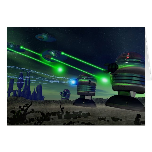 ロボット攻撃カード (正面横)