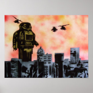 ロボット攻撃 ポスター