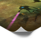 ロボット攻撃 ポスター (角)