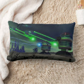 ロボット攻撃 ランバークッション (ブランケット)