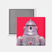 ロボット日本のの角形磁石 マグネット (正面/裏面)