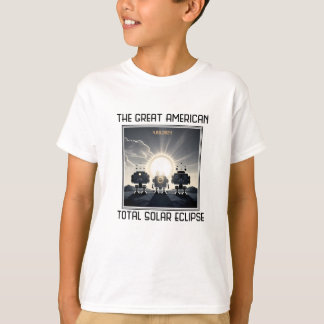 ロボット日食視聴パーティー Tシャツ
