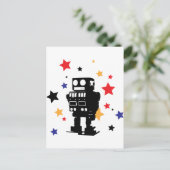 ロボット星 ポストカード (スタンド正面)