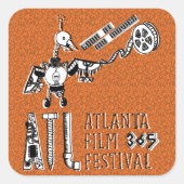 ロボット映画バードシール スクエアシール (正面)