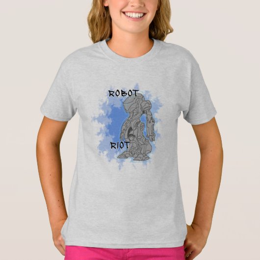 ロボット暴動 14 枚セット キッズTシャツ Tシャツ (正面)