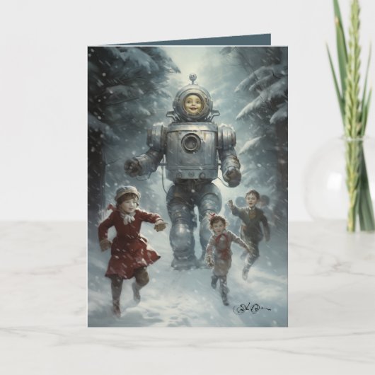 ロボット来は 案内状 (正面)