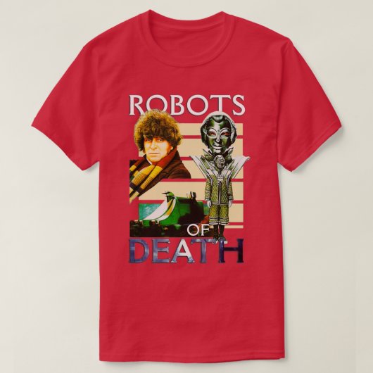 ロボット死 Tシャツ (デザイン正面)