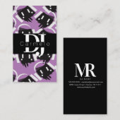 ロボット滴下音楽プロデューサー夜会 名刺 (正面/裏面)