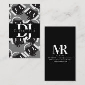 ロボット滴下音楽プロデューサー夜会 名刺 (正面/裏面)