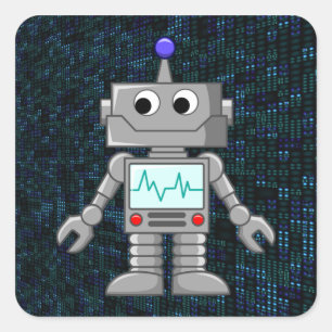 ロボット漫画 スクエアシール