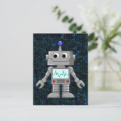 ロボット漫画 ポストカード (スタンド正面)