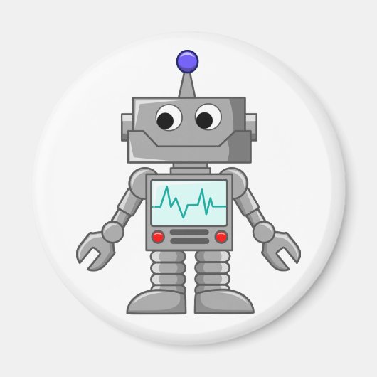 ロボット漫画 マグネット (正面)