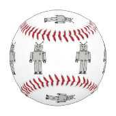 ロボット漫画 野球ボール (裏面)